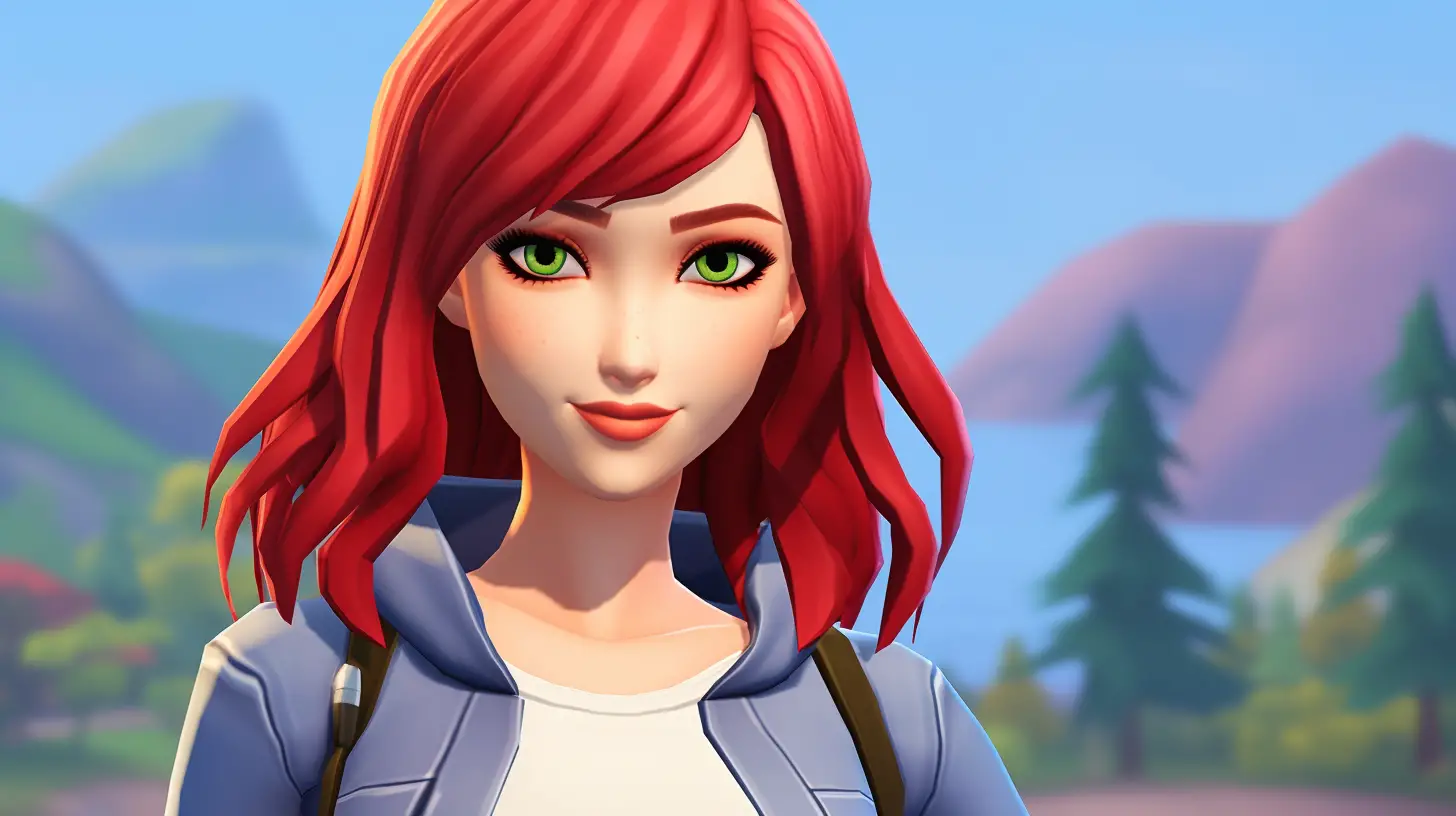 pr4de A cute Sim character from Sims 4 in a game poster d741c100 c608 4700 9313 32d78b4d0047