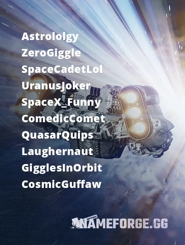 Funny Name Ideas For Starfield